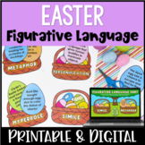 Easter Figurative Language Sorting Activity with Digital