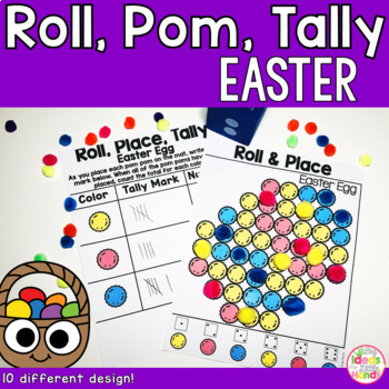 Preview of Easter Fine Motor Counting Activity