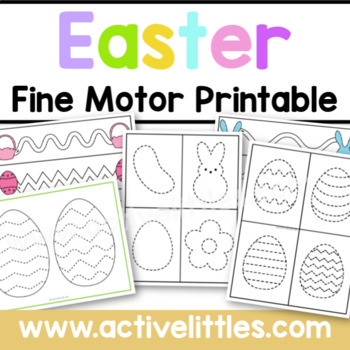 Preview of Easter Fine Motor Printable