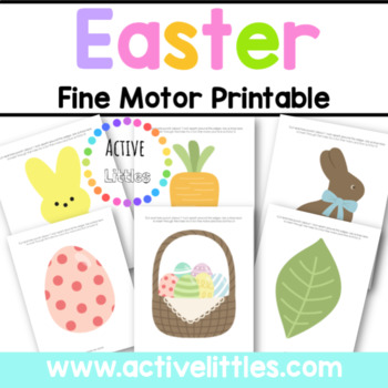 Preview of Easter Fine Motor Printable - Active Littles