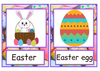 Easter Flashcards by The Teaching Style Store | TPT