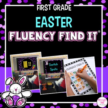 Preview of Easter Fluency Find It® (1st Grade)