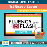 Easter Fluency in a Flash 1st Grade • Digital Fluency Mini