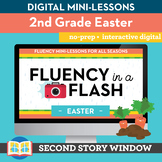 Easter Fluency in a Flash 2nd Grade • Digital Fluency Mini