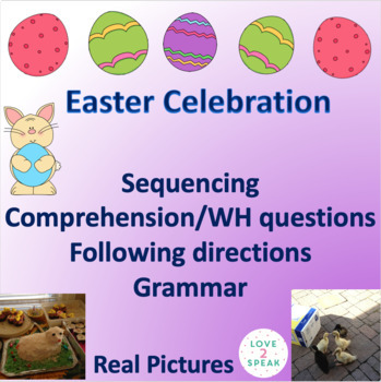 Preview of Easter Language Activities