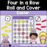 Easter Four in a Row Addition Game Math Center Roll and Add