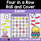 Easter Four in a Row Multiplication Game Math Center Activ