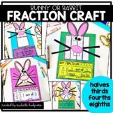 Easter Fractions Spring Bunny Rabbit Craft Activity