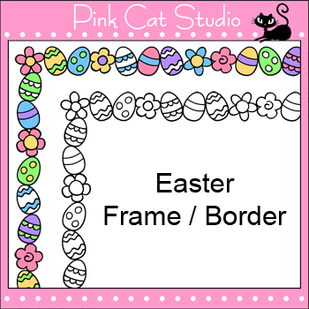 easter egg page border