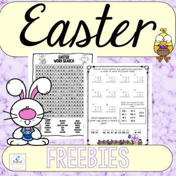 Preview of Easter Freebies!