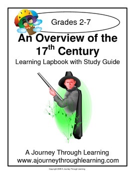 Preview of Overview of the 17th Century Lapbook with Study Guide