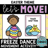 Easter Freeze Dance (With GIFS) - {Music and Non-Music Cla