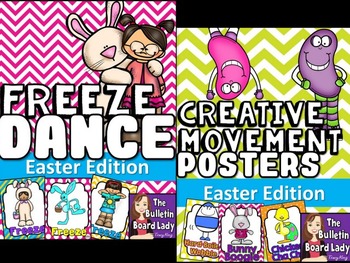 Easter Bunny Dance, Freeze Dance