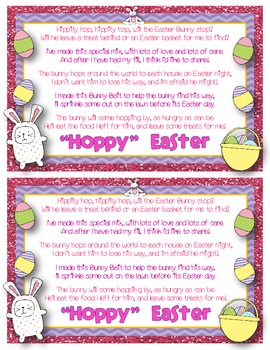 Easter Fun - Bunny Bait Snack Mix {Fun Poem} and {Bag Toppers} by Khrys ...