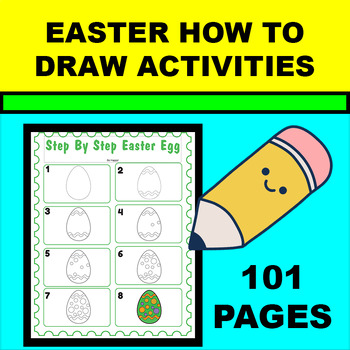 Preview of Easter Fun How To Draw Activities