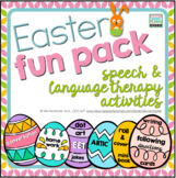 Easter Fun Pack | NO PREP Speech & Language Therapy Activi