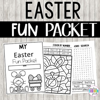 Preview of Easter Fun Packet