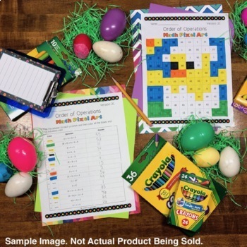 Easter Coding Worksheets Egg Basket Picture Reveal Pixel Art -  Finland