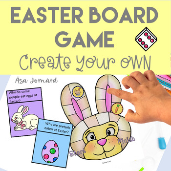 Preview of Create Your Own  Board Game Project | Easter | Spring |Activity