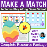 Easter Game Song Package - Easter Matching Game with Printables