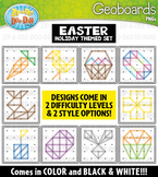 Easter Geoboards Clipart {Zip-A-Dee-Doo-Dah Designs}