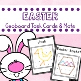 Easter Geoboards Task Cards and Mats