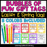 Easter Gift Tags Spring Break Gift Tags Bubbles Gift Tags 