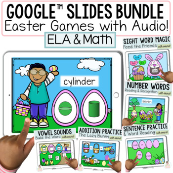 Preview of Easter Google Slides™ Bundle | Digital Games