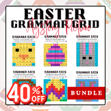 Easter Grammar Grid Mystery Pictures - Parts of Speech Col