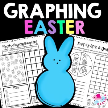 Easter Graphing Worksheets | Spring Graphing Worksheets by Primary Piglets