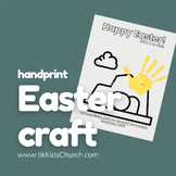 Easter | 'He is risen' | Handprint Craft Template