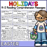 Easter Holidays Reading Comprehension Passages K-2