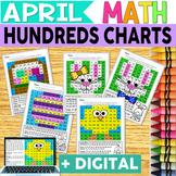 Hundreds Chart-Easter | April | Math Centers | Math Review
