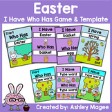 Easter I Have, Who Has Ready-to-Print Game and Editable Template