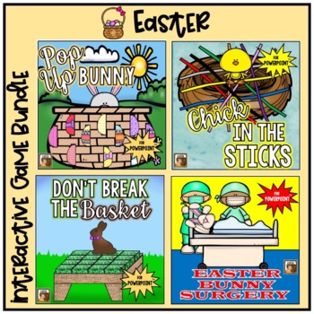 Preview of Easter Interactive Game Bundle for PowerPoint