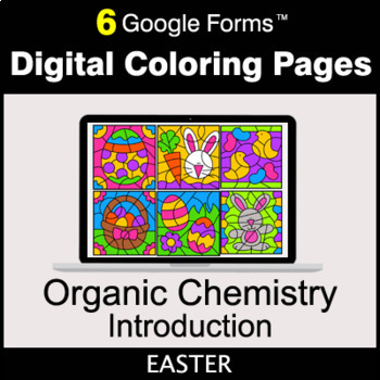 Preview of Easter: Intro to Organic Chemistry - Google Forms | Digital Coloring Pages