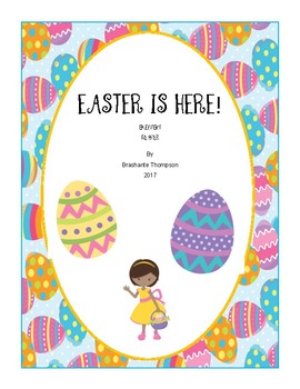 Preview of Easter Is Here! Emergent Reader