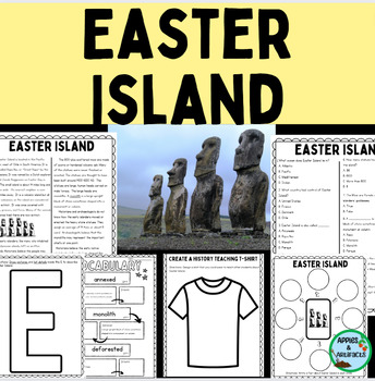 Preview of Easter Island Reading and Activities