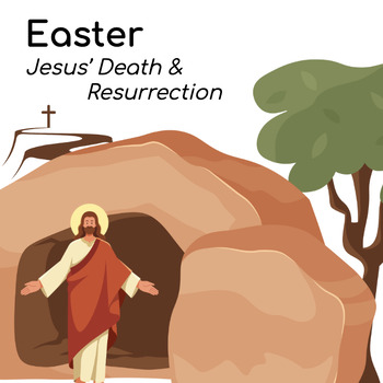 Preview of Jesus' DEATH and RESURRECTION (Holy Week & Easter) - BIBLE LESSONS FOR KIDS