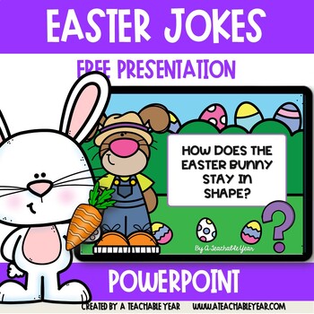 Preview of Easter Jokes Powerpoint Game Free