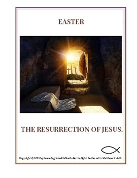 Preview of Easter Journey: Unveiling the Story of Jesus' Resurrection for Grades 1-3
