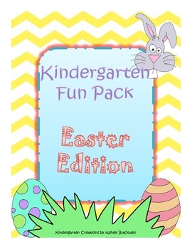 Preview of Easter Kindergarten Fun Pack