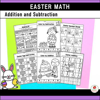 easter kindergarten math worksheets common core aligned