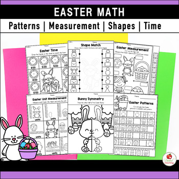 easter kindergarten math worksheets common core aligned by united