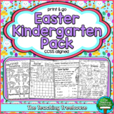 Easter Kindergarten Pack, No Prep, CCSS Aligned