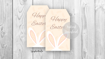 Preview of Easter Labels Kids, Easter Gift Tags, Easter Gift Tags, Easter Cookie Tag