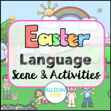 Easter Picture Scene for Speech Therapy - Language Scene