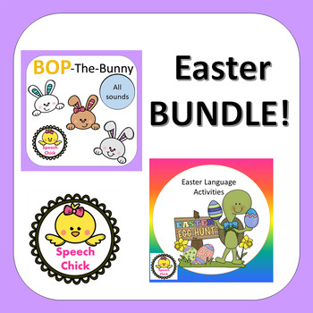 Preview of Easter Language and Articulation BUNDLE