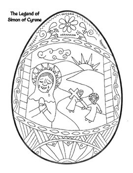 Easter Lent Pysanky Ukrainian Easter Eggs Read Alouds And Coloring Activities