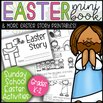 Easter Bible Lessons Printables Preschool Kindergarten Easter Activities